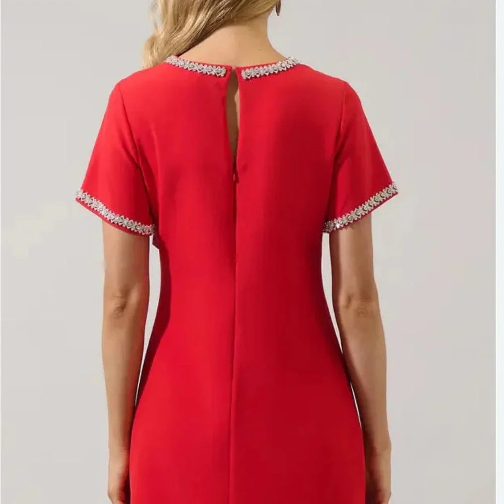 Betsey Johnson Vibrant Red Garment - Picture 4 of 7